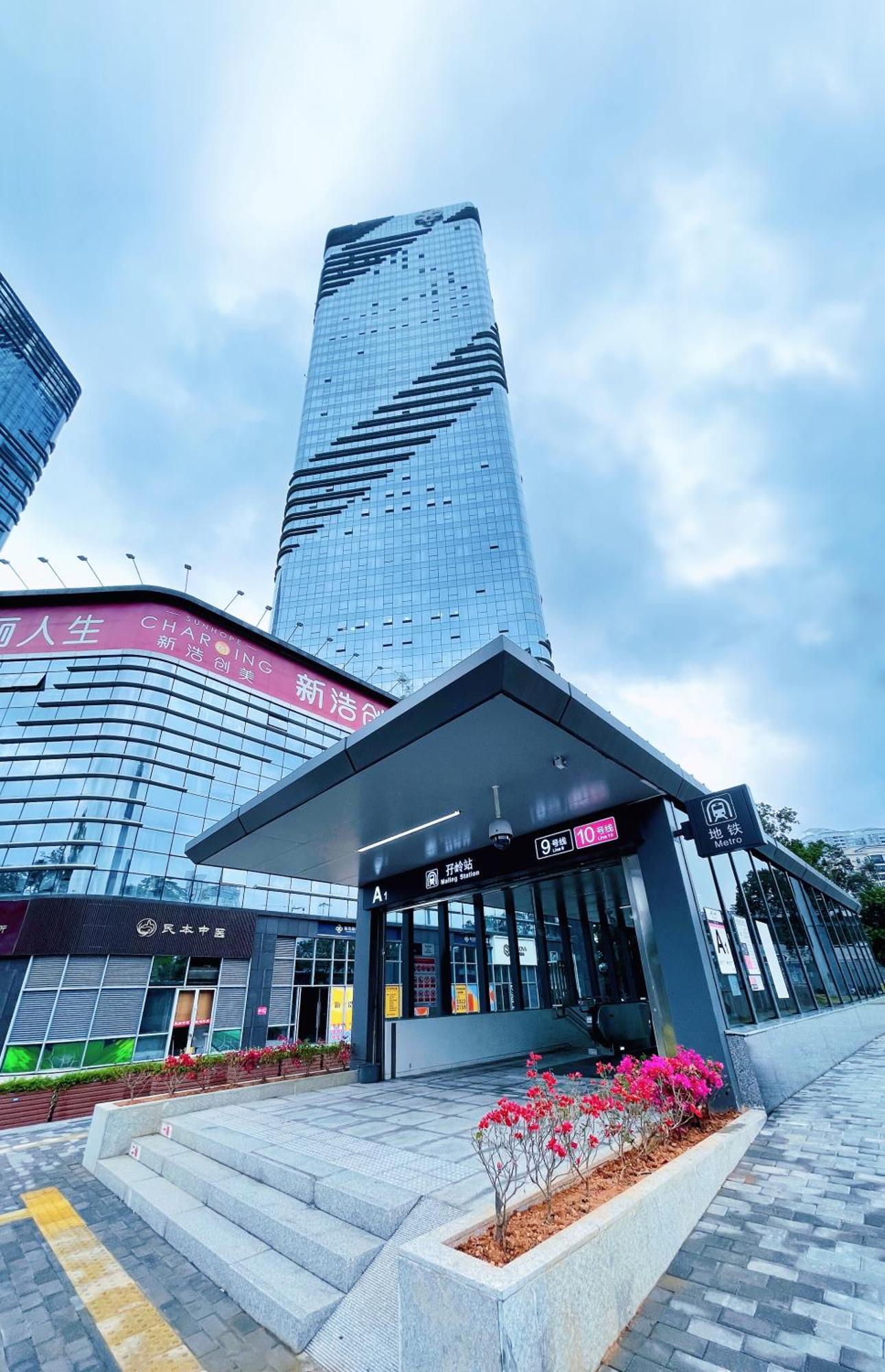 Golden Central Hotel Serviced Residence-Xin Hao E Du Shenzhen Extérieur photo