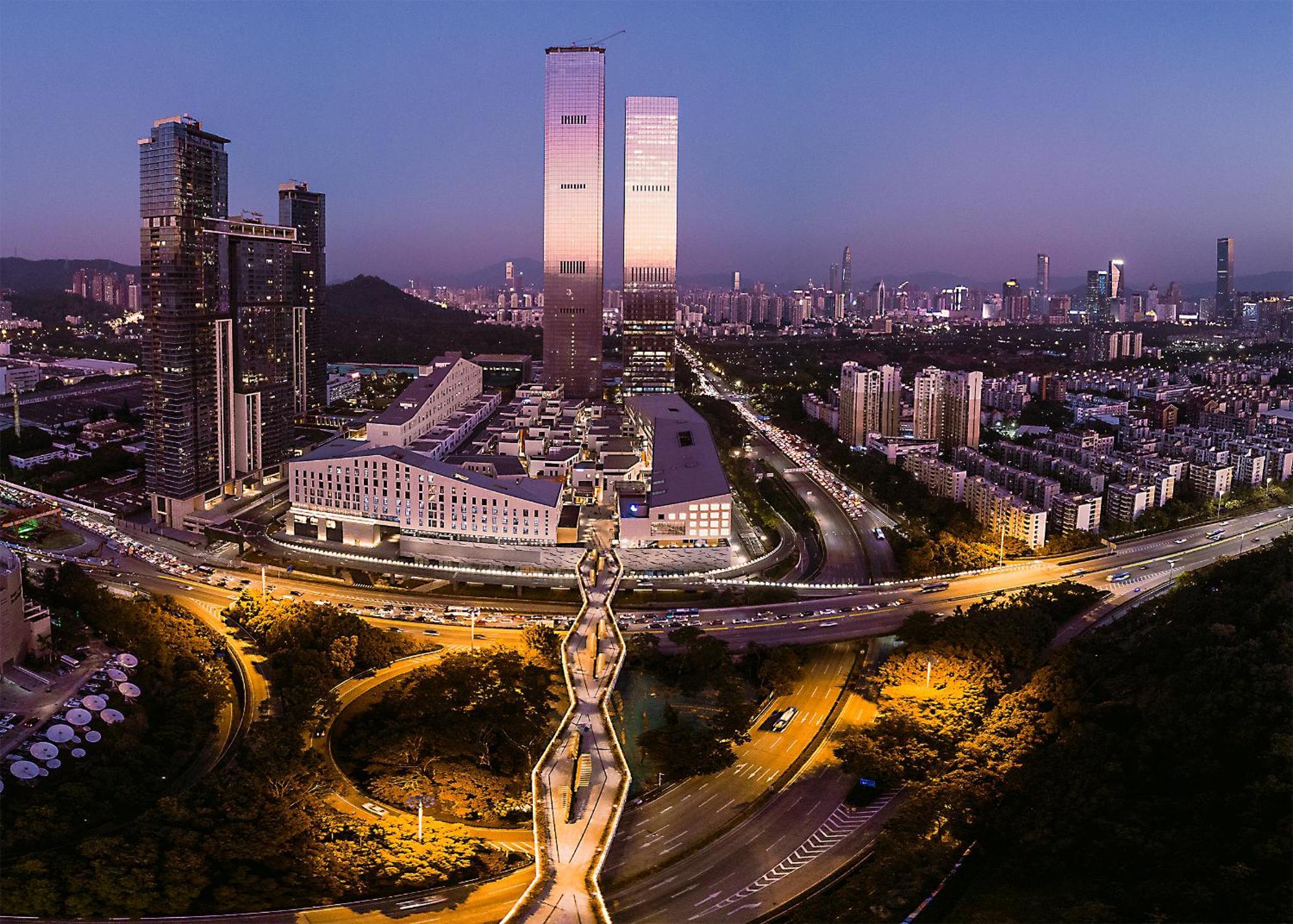 Golden Central Hotel Serviced Residence-Xin Hao E Du Shenzhen Extérieur photo