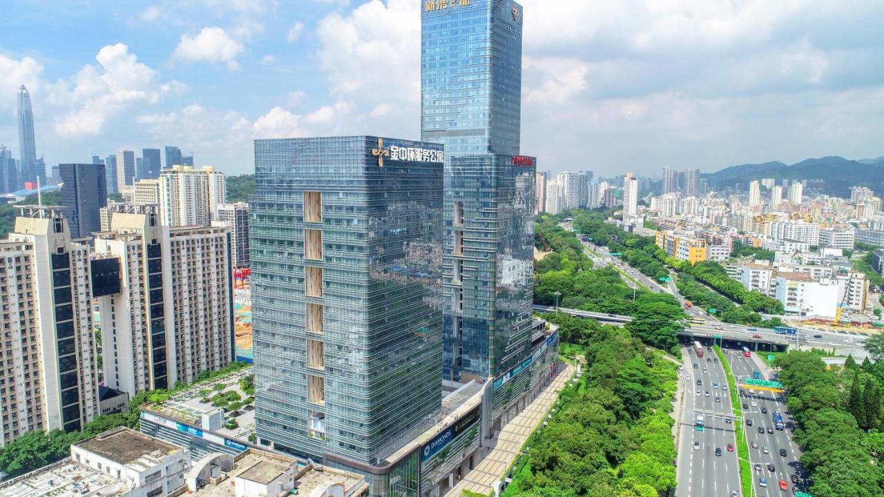 Golden Central Hotel Serviced Residence-Xin Hao E Du Shenzhen Extérieur photo