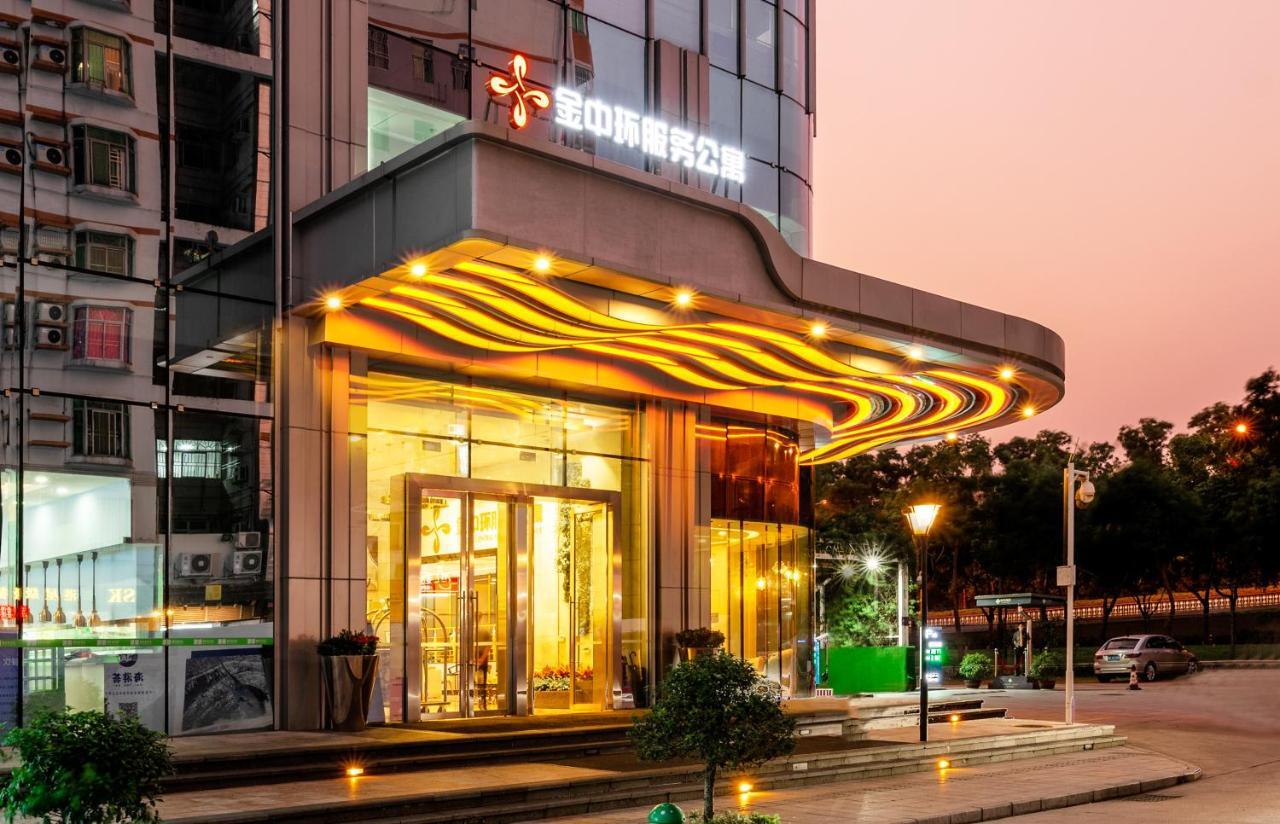Golden Central Hotel Serviced Residence-Xin Hao E Du Shenzhen Extérieur photo